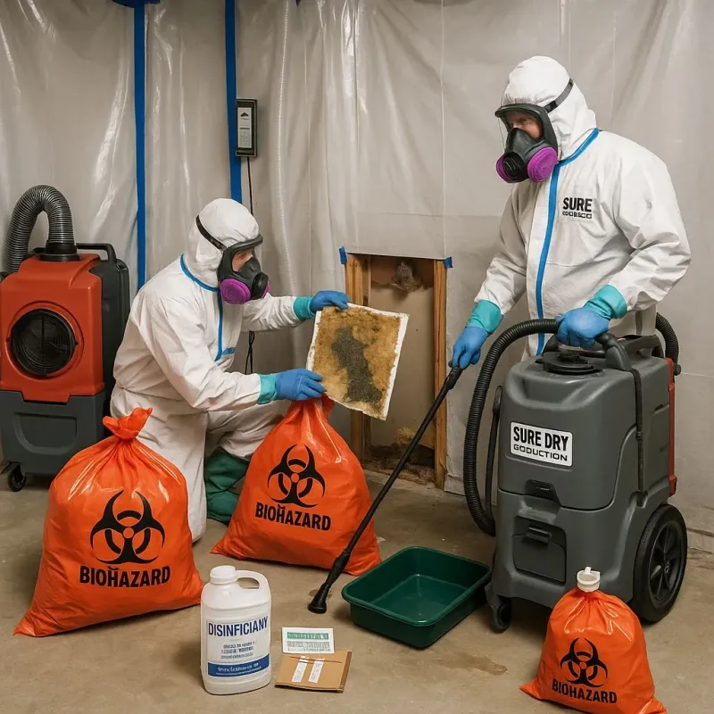 Contaminated Water Handling Protocols process in Marion County, WV